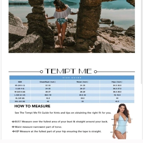 Tempt Me Stripe off the shoulder Bikini Top - Picture 3 of 6